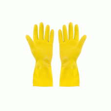 Перчатки латекс желтые